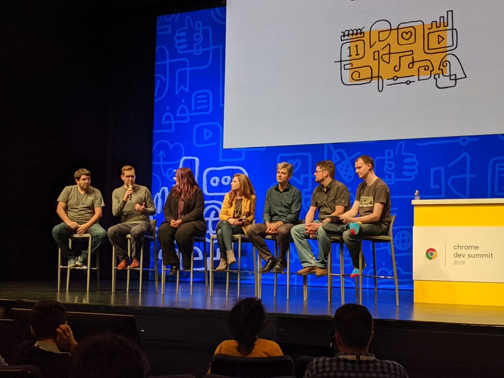 Chrome leadership panel at Chrome Dev Summit 2019