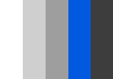 BluBar Colour palette